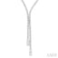 Diamond Lariat Y Necklace