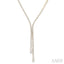 Diamond Lariat Y Necklace