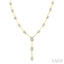 Fusion Diamond Bar Necklace
