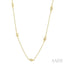 Mariner Link Diamond Station Necklace