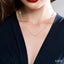 Mariner Link Diamond Station Necklace
