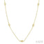 Mariner Link Diamond Station Necklace