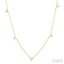 Diamond Station Necklace