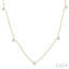 Diamond Station Necklace