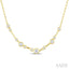 Bezel Set Diamond Fashion Necklace