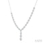 Lovebright Pear Shape Diamond Fashion Necklace