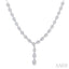 Lovebright Pear Shape Diamond Fashion Necklace