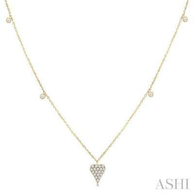 Heart Shape Diamond Fashion Necklace