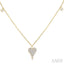 Heart Shape Diamond Fashion Necklace