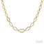 Open Link Diamond Fashion Necklace