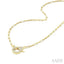 Interlock Diamond Fashion Necklace