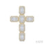 Cross Fusion Diamond Fashion Pendant