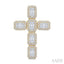 Cross Fusion Diamond Fashion Pendant