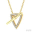 Trilliant Toggle Diamond Fashion Necklace