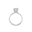 Round Diamond Hidden Halo Engagement Ring