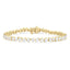 Mixed Shape Diamond Tennis Bracelet