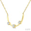 Smile Bar Diamond Fashion Necklace