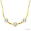Smile Bar Diamond Fashion Necklace