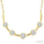 Smile Bar Diamond Fashion Necklace