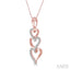 Heart Shape Diamond Pendant