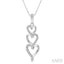 Heart Shape Diamond Pendant