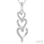 Heart Shape Diamond Pendant