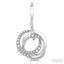 Circle Diamond Fashion Earrings