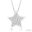 Star Diamond Fashion Pendant