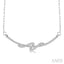 Swirl Diamond Fashion Necklace