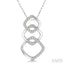 Geometric Diamond Fashion Pendant