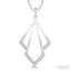 Geometric Diamond Fashion Pendant