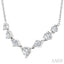 Mixed Shape Diamond Fashion Necklace