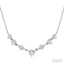 Mixed Shape Diamond Fashion Necklace