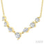 Mixed Shape Diamond Fashion Necklace