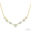 Mixed Shape Diamond Fashion Necklace