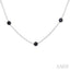 Black Diamond Station Necklace
