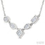 Mixed Shape Diamond Fashion Necklace