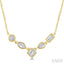 Mixed Shape Diamond Fashion Necklace