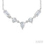 Mixed Shape Diamond Fashion Necklace