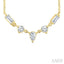 Mixed Shape Diamond Fashion Necklace