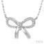 Bow Diamond Fashion Necklace