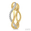 Twisted Diamond Fashion Hoop Earrings