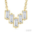Baguette Diamond Fashion Necklace