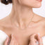 Marquise Shape Diamond Station Necklace