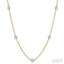 Diamond Station Necklace