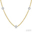 Diamond Station Necklace