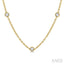 Diamond Station Necklace