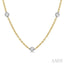 Diamond Station Necklace