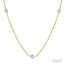 Diamond Station Necklace