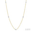 Diamond Station Necklace